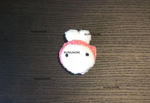 4Colors , Mini 9CM Rabbit Plush Stuffed animal TOY DOLL , Key chain gift Pendant rabbits Plush TOY DOLL