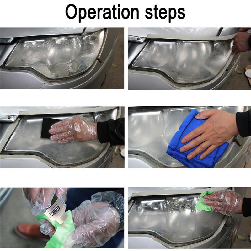 5 In 1 HGKJ Truck Motorcycle Car Accessories Automotive Car Window cleaner Auto Cleaning Glass headlight repair renovation tool