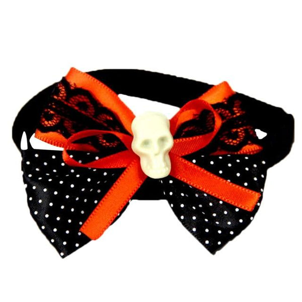 Dog Pet Bow Tie Halloween Cosplay Dog Necktie Adjustable Pet Bowties Collar Dog Accessories Grooming Products For Small Dogs