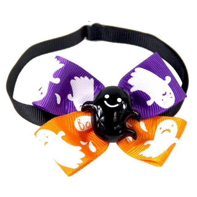 Dog Pet Bow Tie Halloween Cosplay Dog Necktie Adjustable Pet Bowties Collar Dog Accessories Grooming Products For Small Dogs