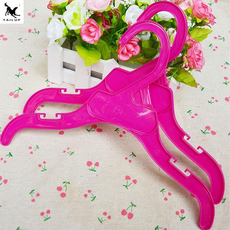 10Pcs Puppy Pet Clothing Clothes Baby Rack Hanger for Small and Large Dog Apparel Dog Accessories Cat Clothes Rack