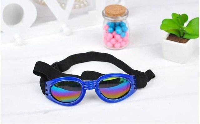 Dog Protection Goggles UV Sunglasses Foldable Pet Dog Glasses Medium Large Dog Pet Glasses Pet Eyewear Waterproof