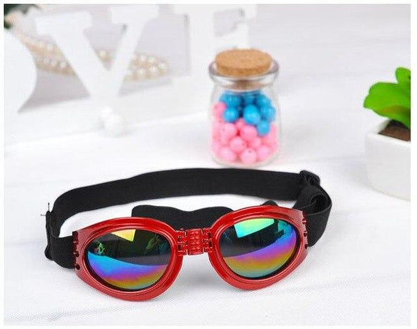 Dog Protection Goggles UV Sunglasses Foldable Pet Dog Glasses Medium Large Dog Pet Glasses Pet Eyewear Waterproof