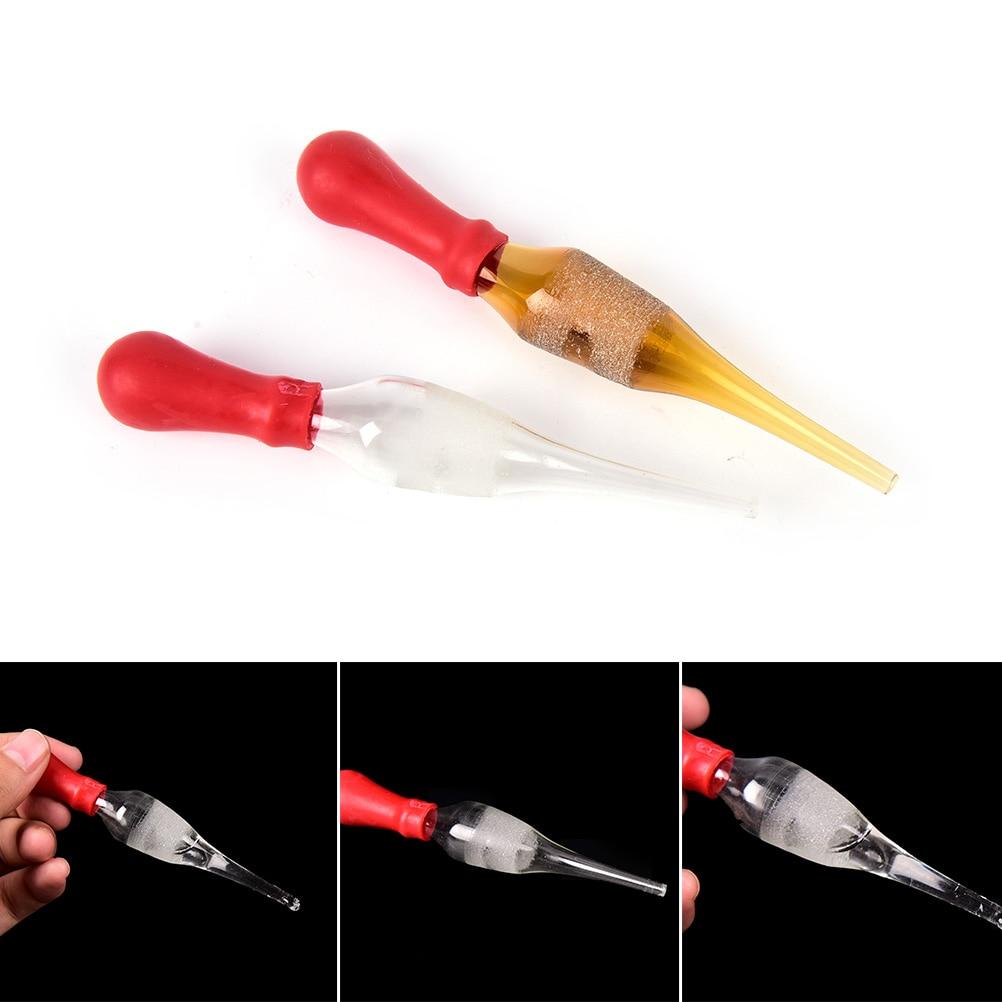 1Pc Medicine Dropper 30ml Glass Pipettes Glassware Laboratory Rubber Head Transfer Dropper
