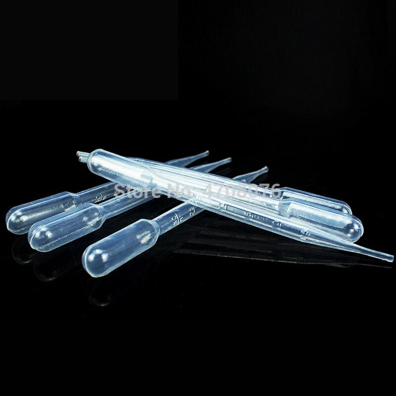 Pasteur pipettes Disposable safe plastic dropper transfer graduated pipette for school lab supplies 100pcs/pack LDPE 5ml