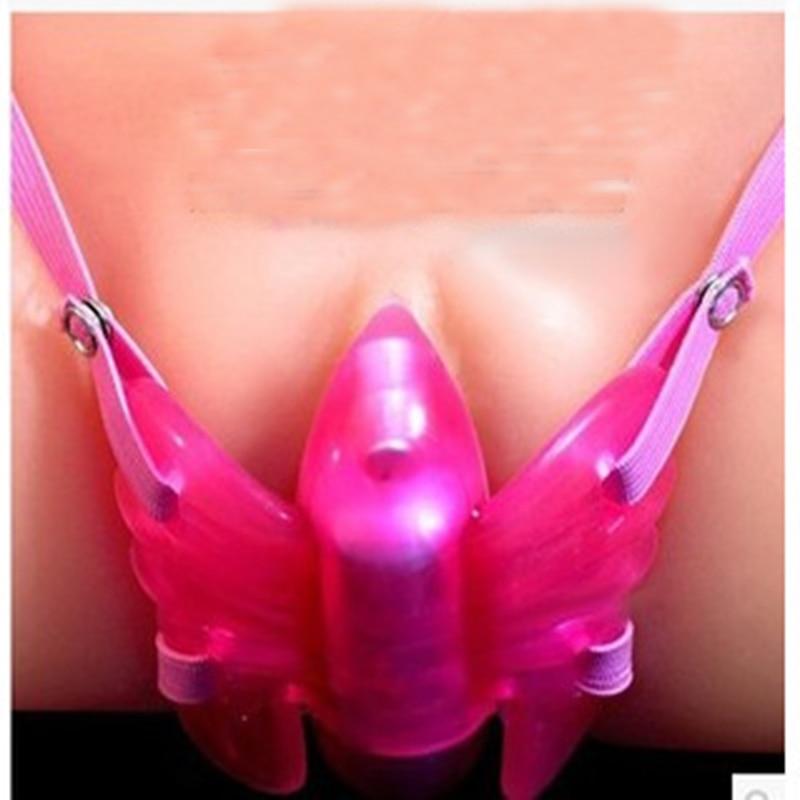 Portable Wearable 70*25mm Female Masturbation Butterfly dildo Vibrators For Women Vaginal Massage G Spot Stimulation Sex Toys