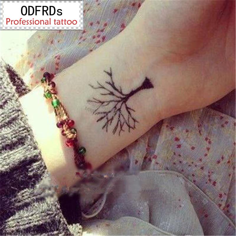 waterproof temporary tattoo tatoo henna fake flash tattoo stickers Taty tatto tatuagem tattoos tatuajes tree grows up SYA065