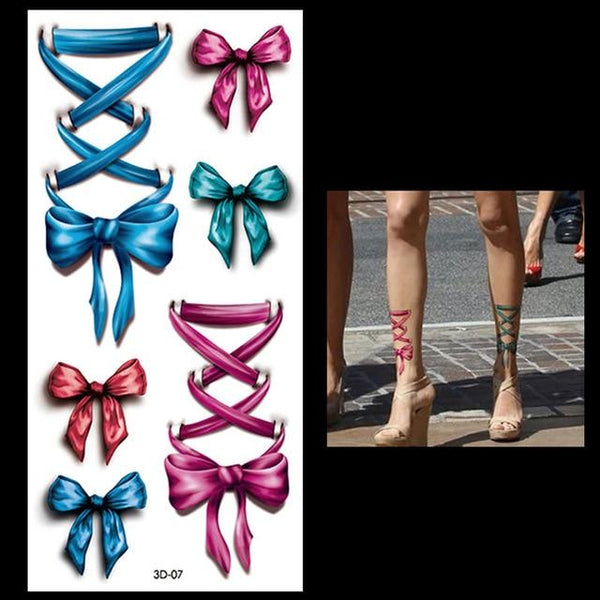 New 1PC Fashion Women Men Waterproof Temporary Tattoo Removable Simulation Vivid Body Art 3D-14 Scorpion Defiler Halloween