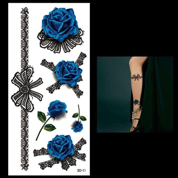 New 1PC Fashion Women Men Waterproof Temporary Tattoo Removable Simulation Vivid Body Art 3D-14 Scorpion Defiler Halloween