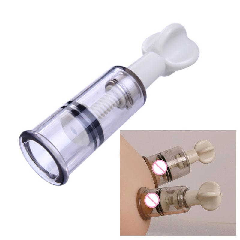 Breast Nipple Sucker Female Sex Toys Nipple Clamps Pump for Lovers Woman Breast Enlarger Vibrating Sexy Products
