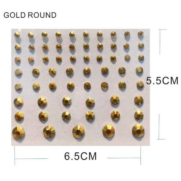 FG01 make up Face gems sticker gift ideas for Dance Punk and having Face Rocks Fun