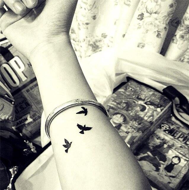 (Min order $0.5) waterproof temporary tattoo tatoo henna fake flash tattoo stickers Taty tatto Lovers plane SYA014