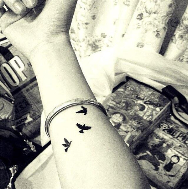 (Min order $0.5) waterproof temporary tattoo tatoo henna fake flash tattoo stickers Taty tatto Lovers plane SYA014