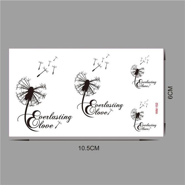 (Min order $0.5) waterproof temporary tattoo tatoo henna fake flash tattoo stickers Taty tatto Lovers plane SYA014