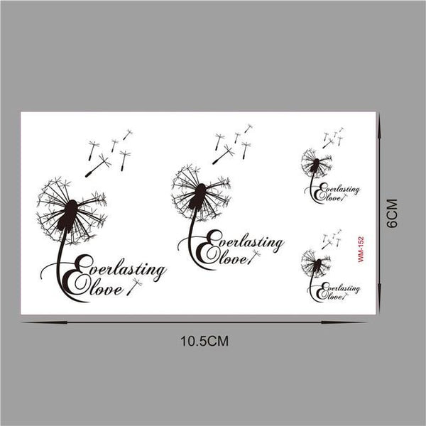 (Min order $0.5) waterproof temporary tattoo tatoo henna fake flash tattoo stickers Taty tatto Lovers plane SYA014