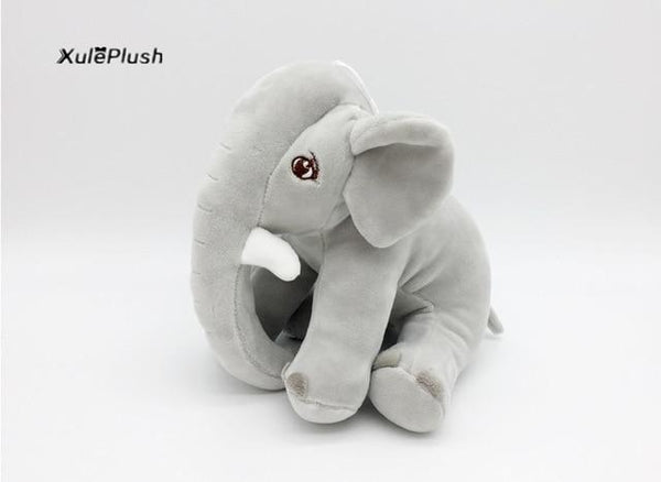 2018 NEW ON - Quality Middle SIZE 20CM Elephant Plush Toys , Soft Animal Figure Stuffed Plush TOY Elephant DOLL