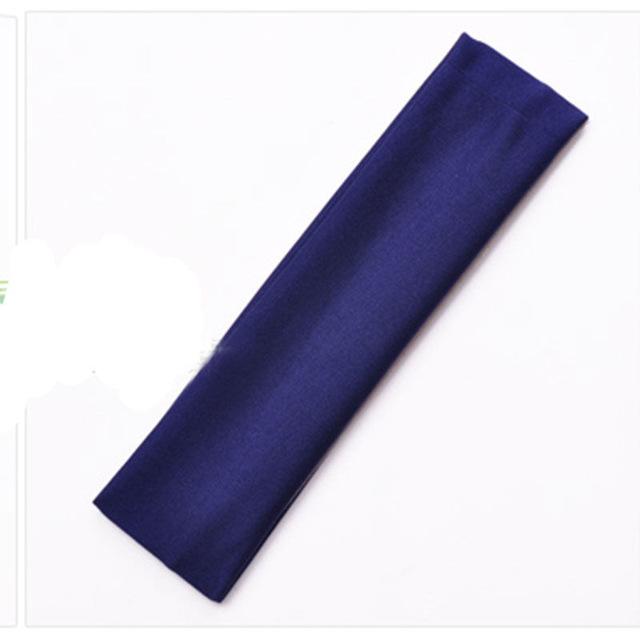 Soft Women Girl Yoga Sport Terylene Elastic Hairband Headband New Hair Band Sport Headband Yoga Fitness Equipment Accessories