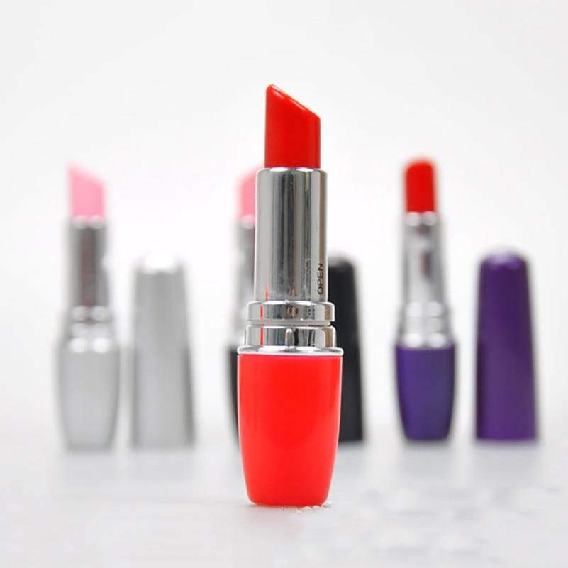 Erotic Discreet Mini Electric Bullet Vibrator Clitoral Vibrating Lipsticks Sex Toys Products clitoris stimulator for Women