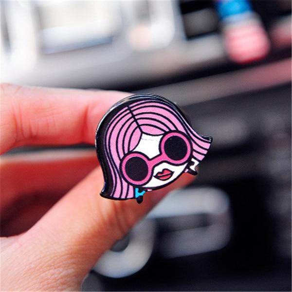 Car Ornaments Cute Air Conditioning Vents Perfume Clip Air Freshener Auto Interior Decoration Creative Fragrances Accessories