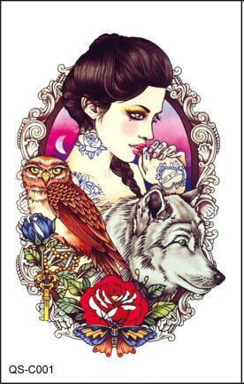 Temporary tattoos 3D black Robot mechanical arm fake transfer tattoo stickers hot sexy cool men spray waterproof designs C058
