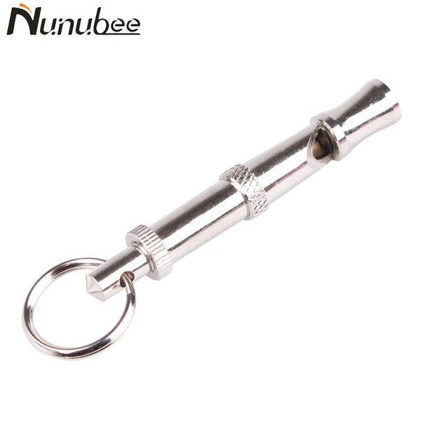 Nunubee 1PC Pet Ultrasound Whistle Training Supplies Pet Dog Trainer Dog Accessories 8CM