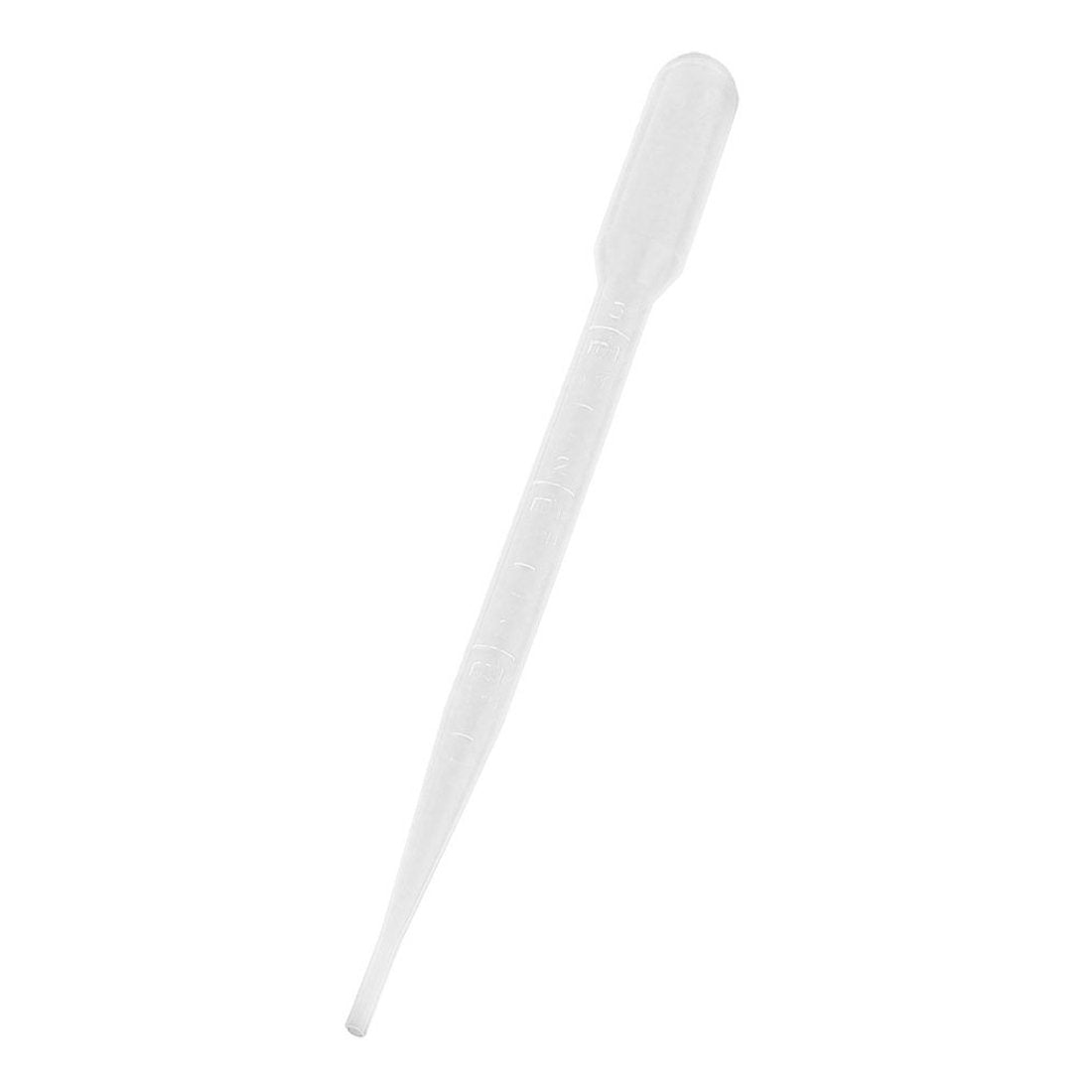 SOSW-5 Pcs 3ML Capacity Lab Laboratory Clear Pipettes Droppers 6.1" Long
