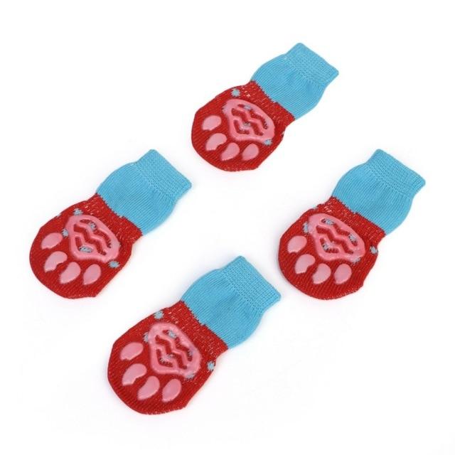 Pet cat socks Dog Socks Traction Control for Indoor Wear L/M/S Cat Clothing 2018 NEW