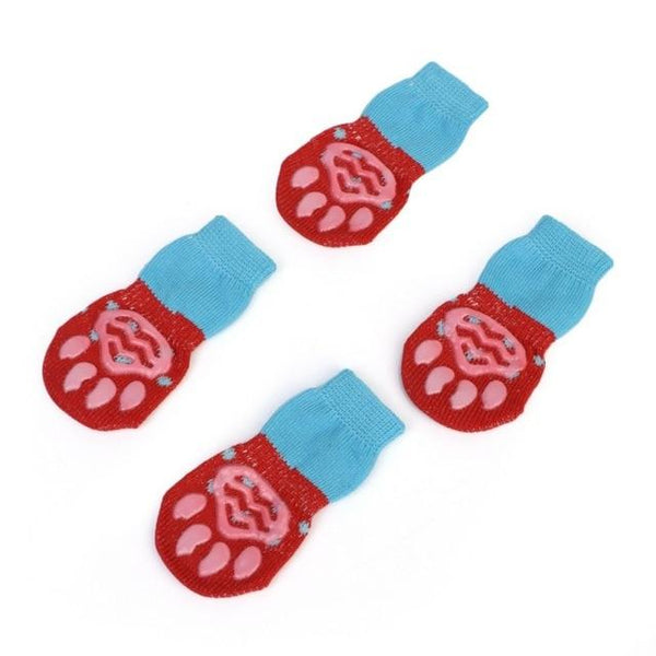 Pet cat socks Dog Socks Traction Control for Indoor Wear L/M/S Cat Clothing 2018 NEW