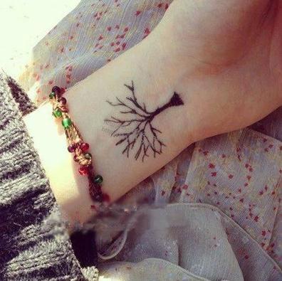 300 Models waterproof temporary tattoo tatoo henna fake flash tattoo stickers Taty tatto Fresh grass SYA013