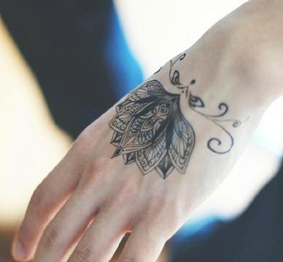 300 Models waterproof temporary tattoo tatoo henna fake flash tattoo stickers Taty tatto Fresh grass SYA013