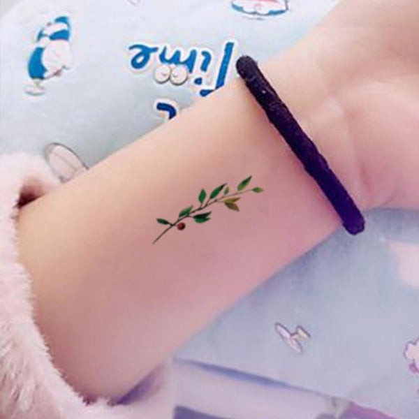 300 Models waterproof temporary tattoo tatoo henna fake flash tattoo stickers Taty tatto Fresh grass SYA013