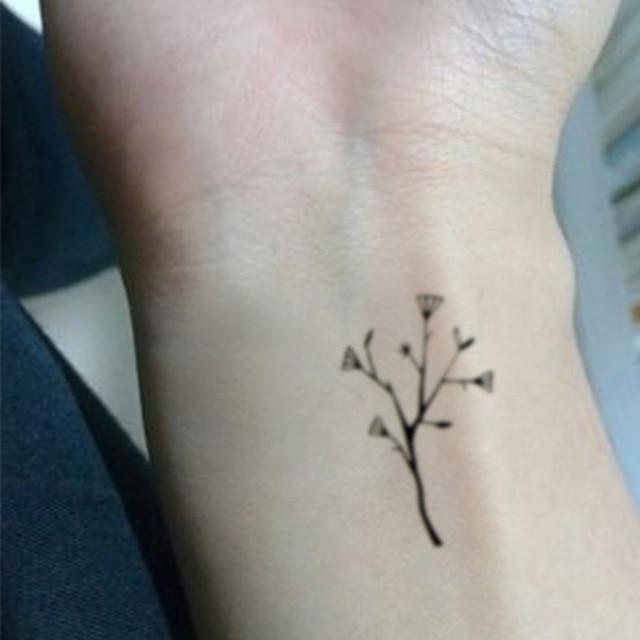 300 Models waterproof temporary tattoo tatoo henna fake flash tattoo stickers Taty tatto Fresh grass SYA013