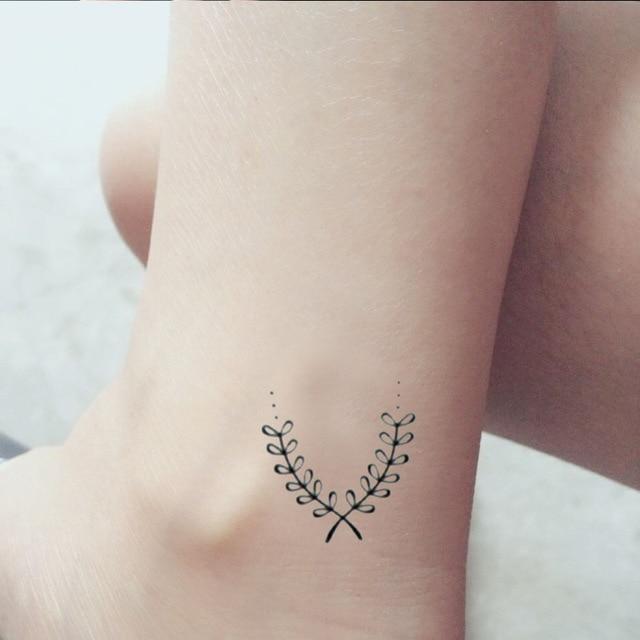 300 Models waterproof temporary tattoo tatoo henna fake flash tattoo stickers Taty tatto Fresh grass SYA013