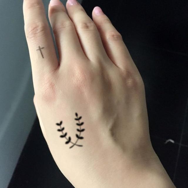 300 Models waterproof temporary tattoo tatoo henna fake flash tattoo stickers Taty tatto Fresh grass SYA013