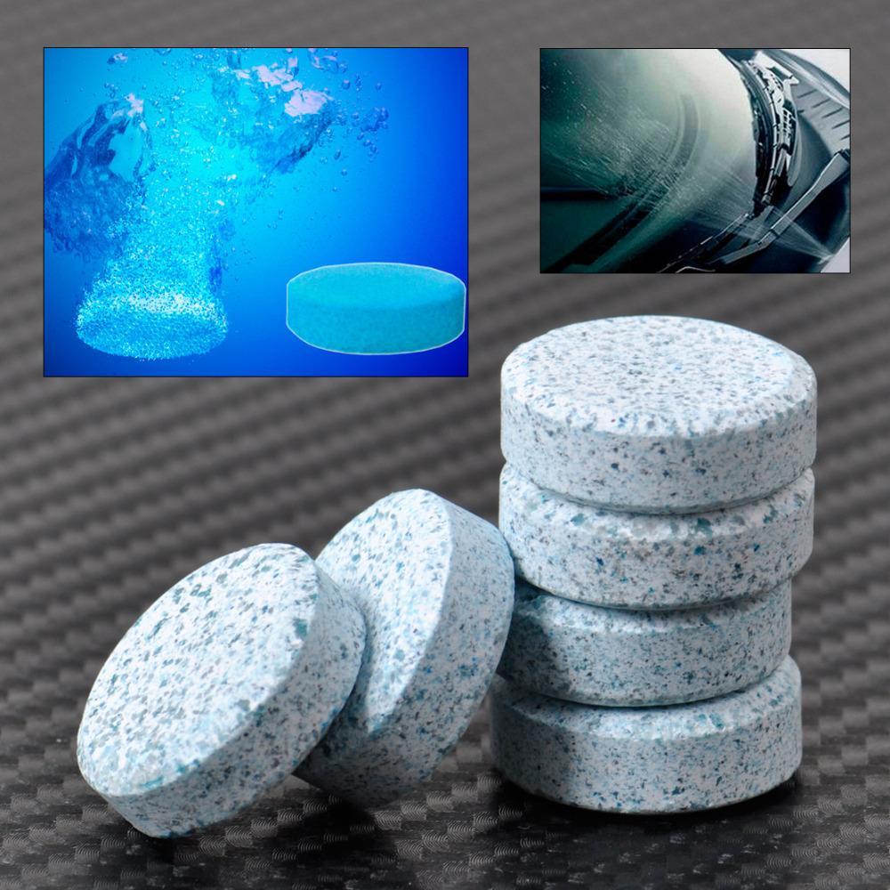 CITALL 6pcs = 24L Car Windshield Glass Washer Cleaner Compact Effervescent Tablets Detergent