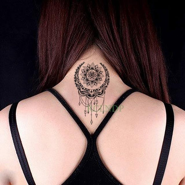 Waterproof Temporary Tattoo fox wolf wolves whale owl geometric animal tatto flash tatoo fake tattoos for girl women man kid 7