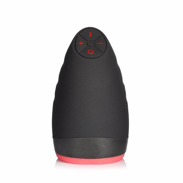 Intelligent Heating Oral Blowjob Penis Lick Suck Machine Vibrating Sex Toy Male Masturbator Aircraft Cup for Man With Woman Moan