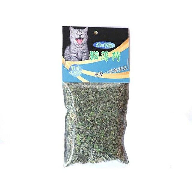 Organic 100% Natural Premium Catnip Cattle Grass 10g/20g/30g Menthol Flavor Funny Cat Toys
