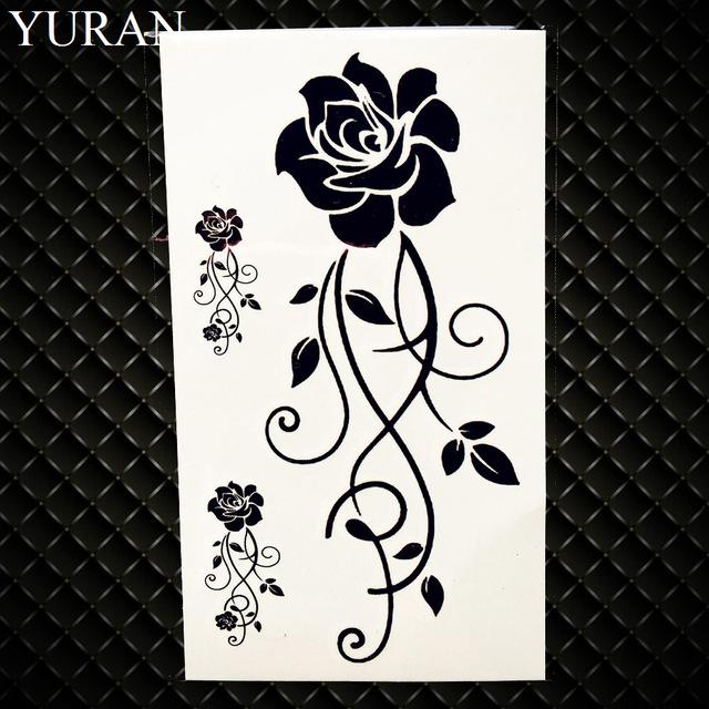 Watercolor Dream Catcher Temporary Tattoo Women Tribal Tattoo Sticker Black Dreamcatcher Fake Flash Tatoo Girl Body Arm Shoulder