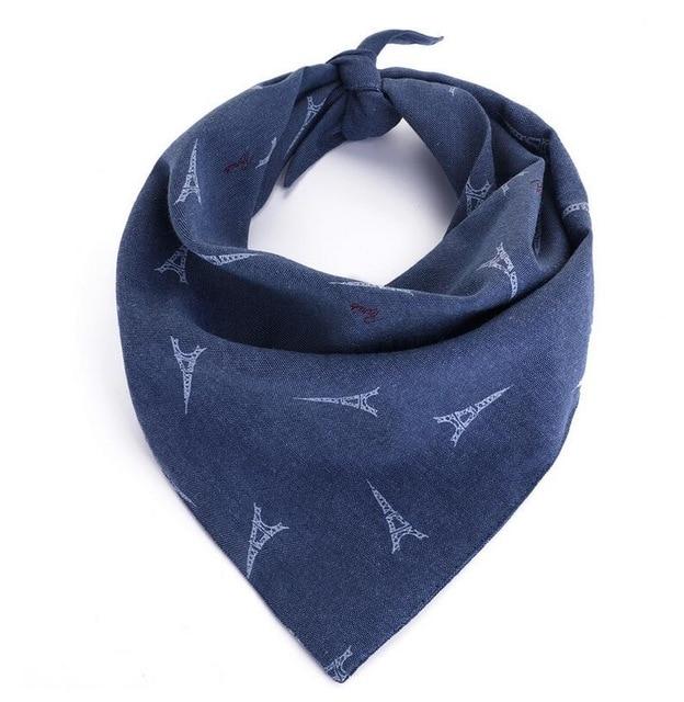 Dog Bandana Cotton Scarf Bib Flower Grooming Accessories Triangular Bandage Collar for Small Medium Large Pet Fashion Design