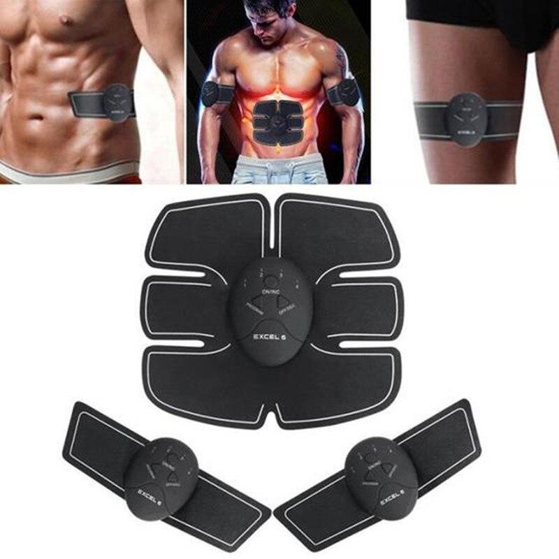 Wireless Electric Muscle Stimulator EMS Massager Body Slimming Shaper Machine TENS Electronic Abdominal Fitness Accessories