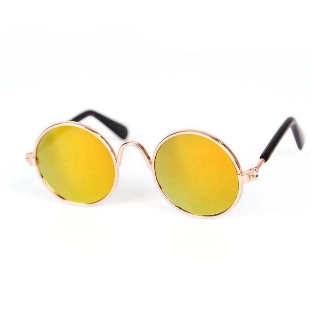 Fashion Cool Cat Glasses Pet Dog Eye Protection Sunglasses Puppy Kitty Photo Props Toy Dog Eyewear Eyeglass Pet Accessories