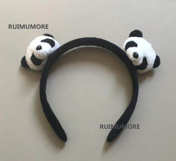 FULL ALL Designs , New HOT 3cm Little Plush toys FOR Hair Band , Hair TIE , Kid's Party Gift Panda Plush Stuffed toys