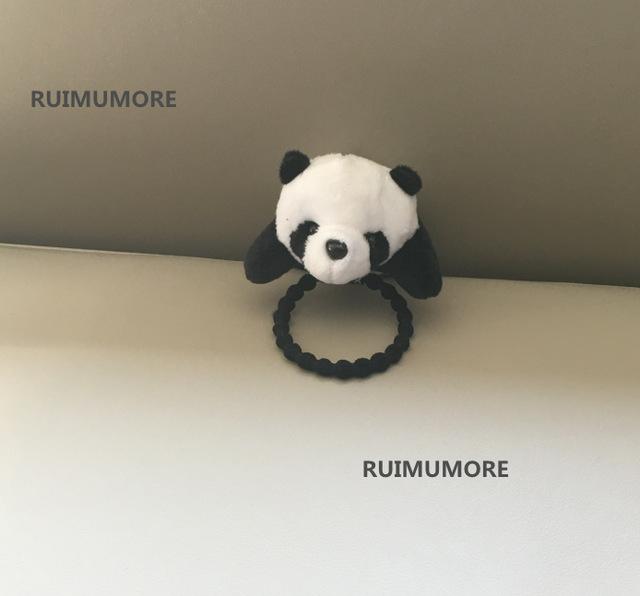 FULL ALL Designs , New HOT 3cm Little Plush toys FOR Hair Band , Hair TIE , Kid's Party Gift Panda Plush Stuffed toys