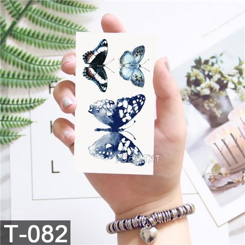 Whale Planet Sea Animals Temporary Tattoos Waterproof Women Fake Body Art Arm Tattoo Sticker Hand Tatoo