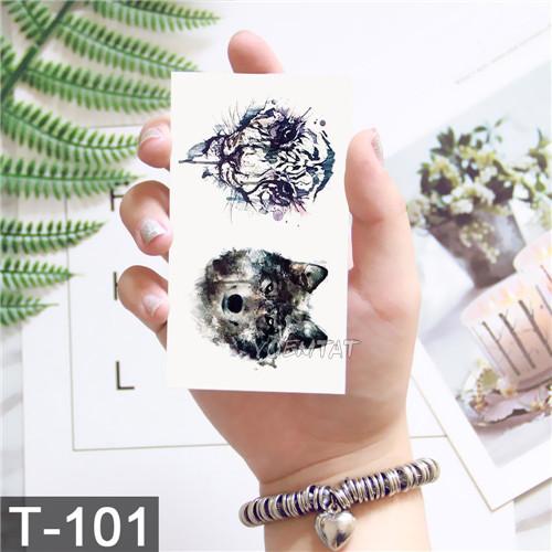 Whale Planet Sea Animals Temporary Tattoos Waterproof Women Fake Body Art Arm Tattoo Sticker Hand Tatoo