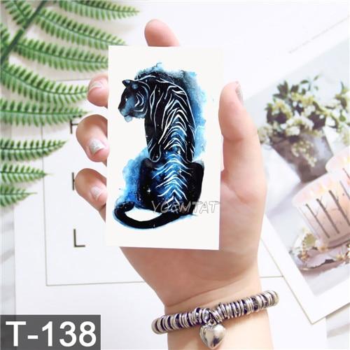 Whale Planet Sea Animals Temporary Tattoos Waterproof Women Fake Body Art Arm Tattoo Sticker Hand Tatoo