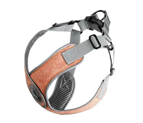 Free shipping pet dog harness quick fit reflective at night comfortable breathable soft solid color new style
