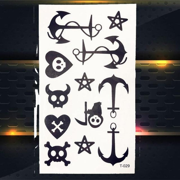Cute Cosmos Temporary Tattoo Sticker For Children Body Art Fake Black Water Transfer Tattoo Universe Planet Pattern Tatoos Women