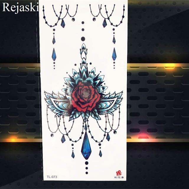 Watercolor Dream Catcher Temporary Tattoo Stickers Women Body Arm Art Painting Flash Tatto Girl Waist Feather Fake Tattoo Tribal